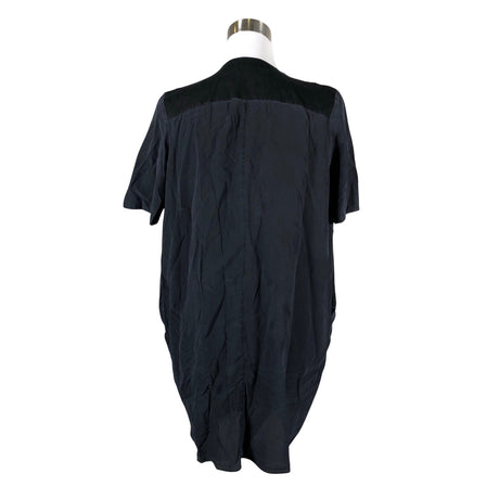 Unisex COS - Schiffon tunic, size 34 - Black (2)