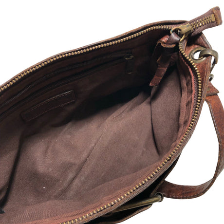 Unisex Massimo Dutti - Handbag, size Mini - Brown (2)