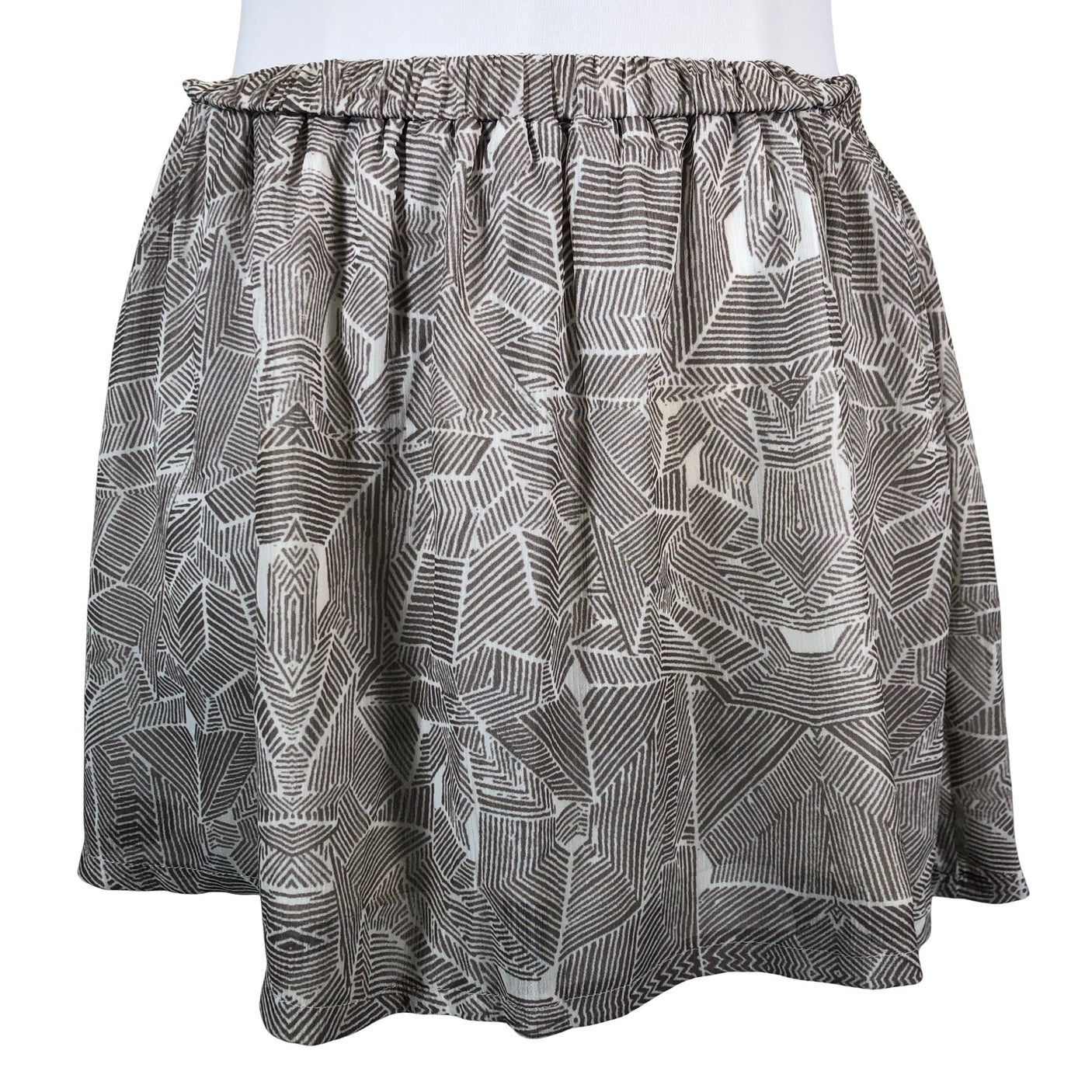 Unisex Anine Bing - Fabric skirt, size 36 - Gray (1)