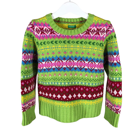 Unisex Benetton - Sweater, size 128 - 134 - Green ()