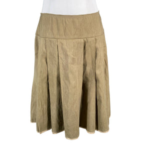 Unisex Prada - Pleated skirt, size 36 - Beige (1)