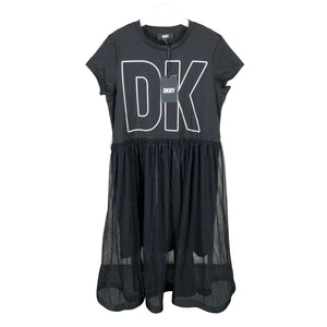 Unisex DKNY - Tricot dress, size 146 - 152 - Black (1)
