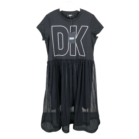 Unisex DKNY - Tricot dress, size 146 - 152 - Black ()