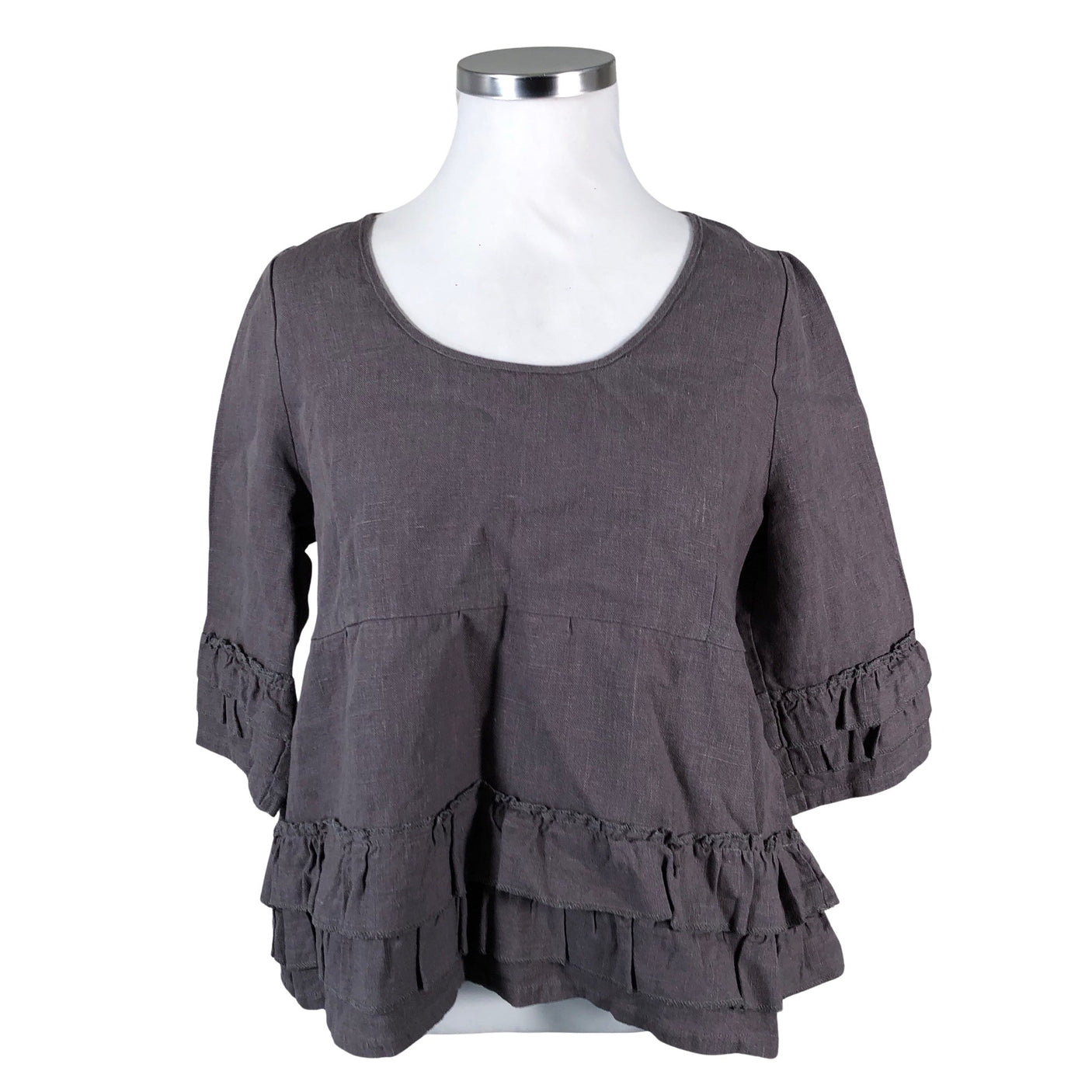 Unisex Bypias - Blouse, size 42 - Gray (1)
