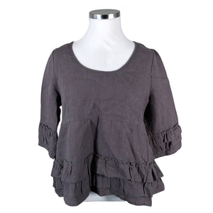 Unisex Bypias - Blouse, size 42 - Gray (1)