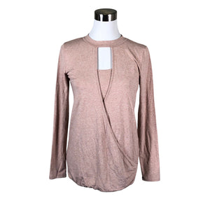 Unisex Mama Licious - Tricot shirt, size 36 - Light pink (1)