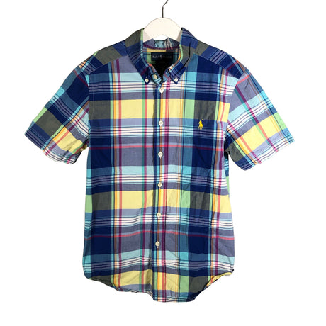 Unisex Polo Ralph Lauren - Collared shirt, size 146 - 152 - Blue ()