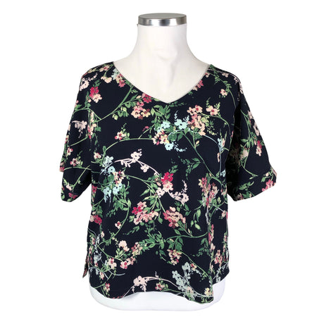 Unisex Marks&Spencer - Short-sleeved blouse, size 42 - Blue ()