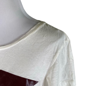 Unisex Karl Lagerfeld - T-shirt, size 40 - White (2)