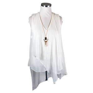 Unisex Star by Julien Macdonald - Top, size 44 - White (1)