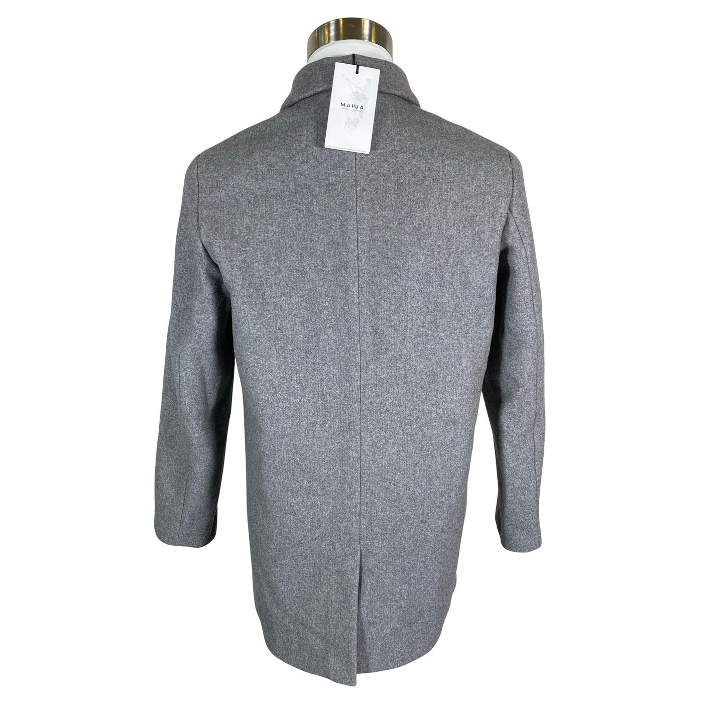 Unisex Makia - Wool coat, size M - Gray (2)