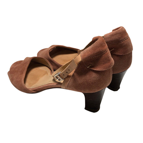 Unisex Lotusse 1877 - Heeled sandals, size 36 - Brown (2)