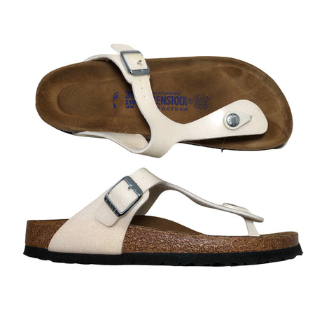 Unisex Birkenstock - Sandals, size 39 - Natural white ()