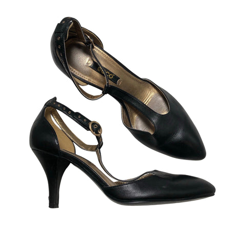 Unisex Ecco - Heeled sandals, size 37 - Black ()