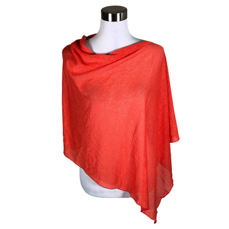 Unisex Voglia - Poncho, size 38 - Red ()