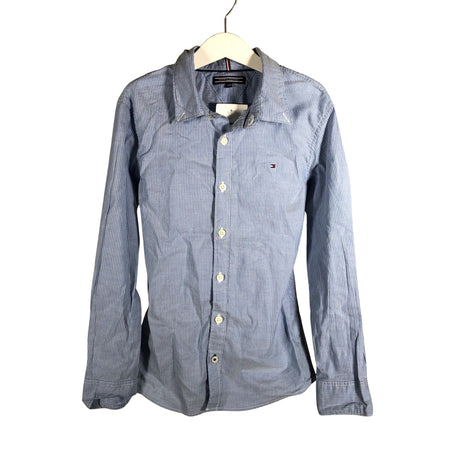 Unisex Tommy Hilfiger - Collared shirt, size 134 - 140 - Light blue ()