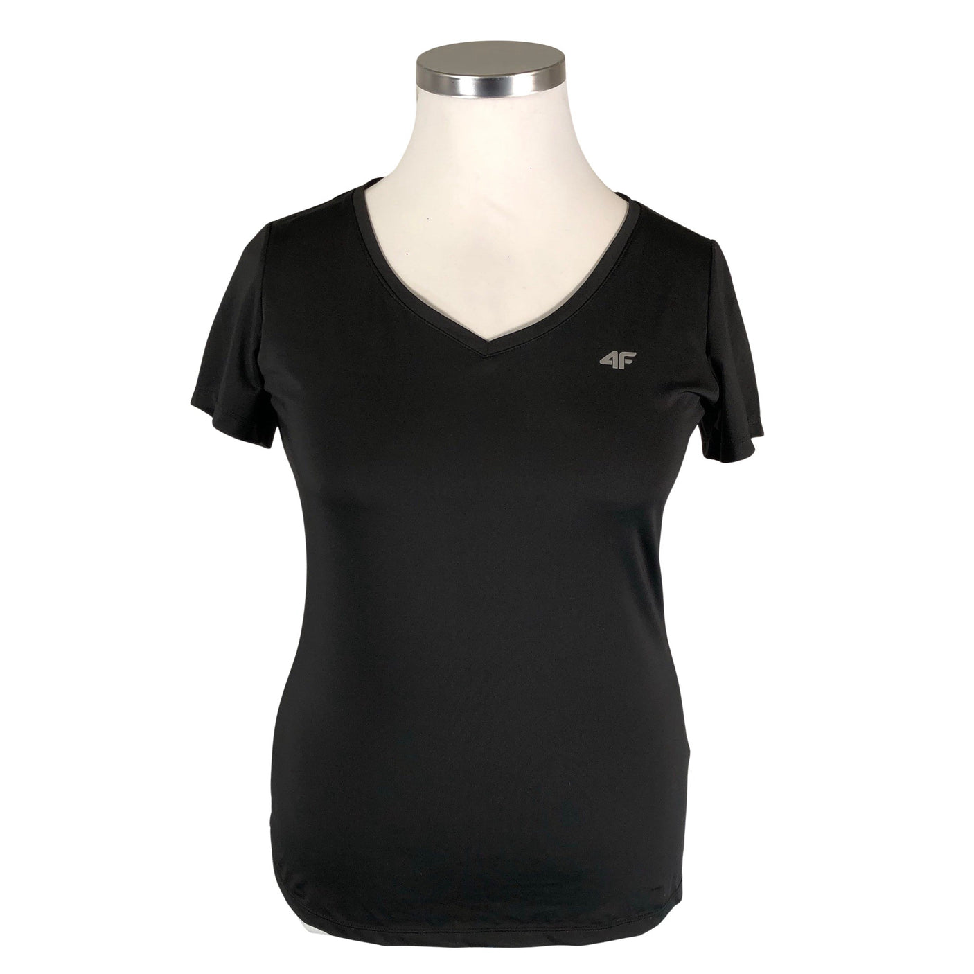 Unisex 4F - Sports shirt, short sleeve, size 42 - Black (1)
