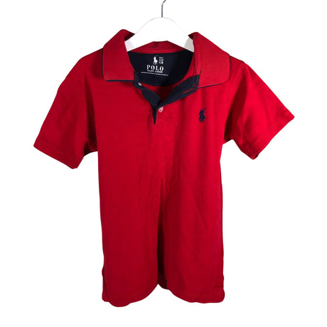 Unisex Polo Ralph Lauren - Polo shirt, size 122 - 128 - Red ()
