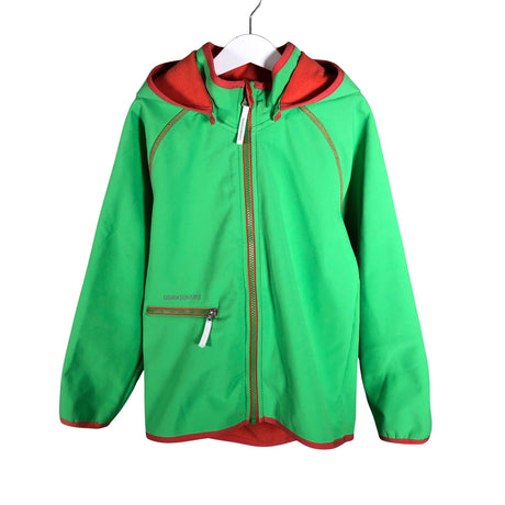 Unisex Didriksons - Soft shell jacket, size 128 - 134 - Green ()