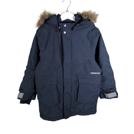 Unisex Didriksons - Winter jacket, size 116 - 122 - Blue ()