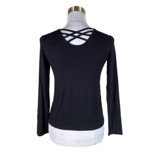 Unisex Lindex - Tricot shirt, size 34 - Black (2)