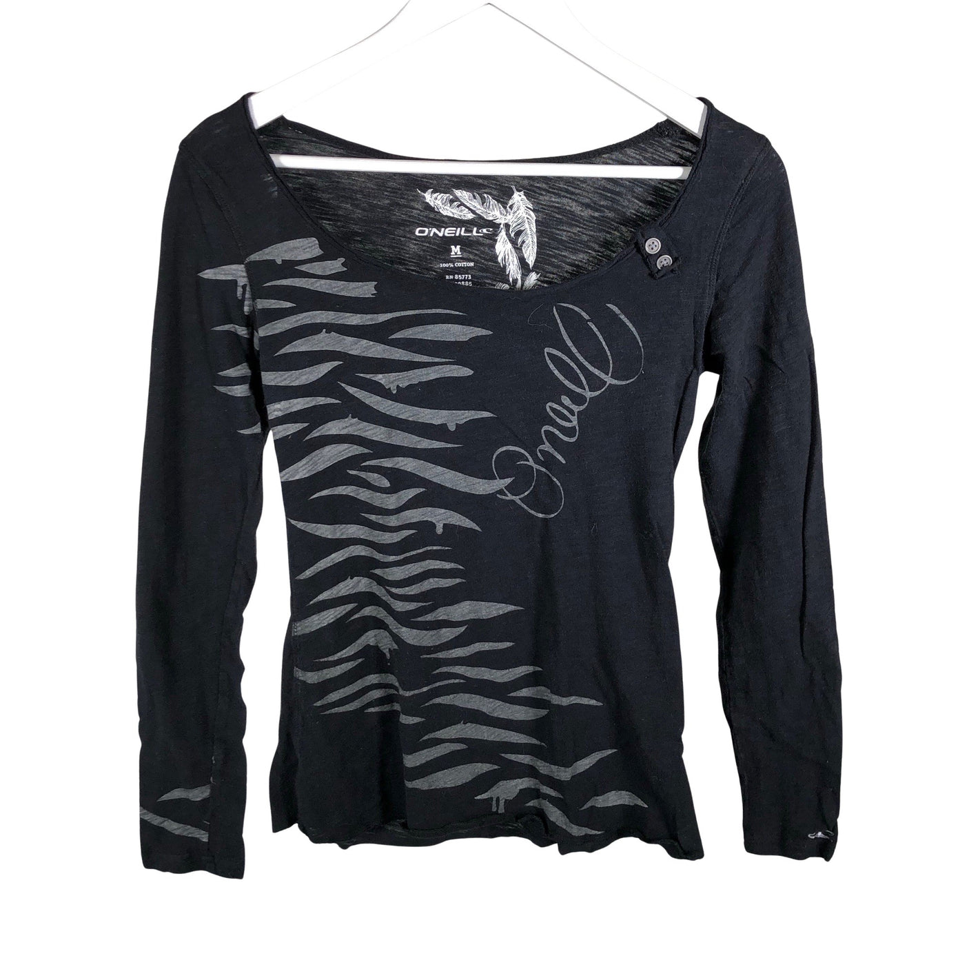 Unisex O'Neill - Tricot shirt, size 38 - Black (1)