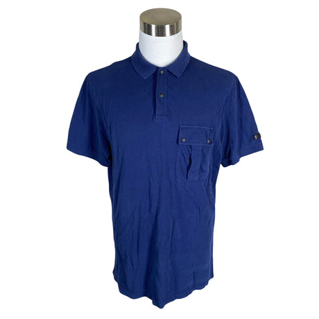 Unisex Barbour - Polo shirt, size XL - Blue ()
