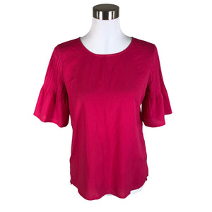 Unisex French Connection - Short-sleeved blouse, size 36 - Pink (1)