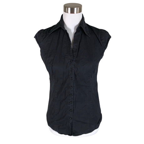 Unisex New House - Collared shirt, size 36 - Black ()