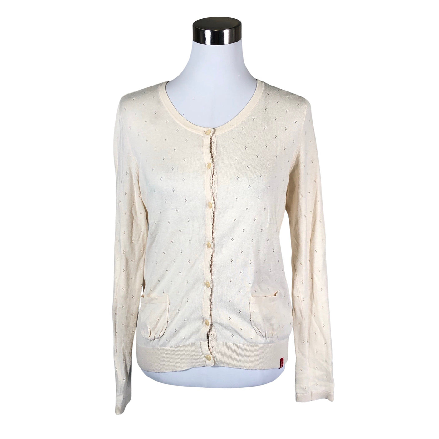 Unisex Esprit - Cardigan, size 38 - Beige (1)