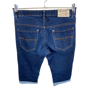 Unisex Blue Effect - Denim shorts, size 158 - 164 - Blue (2)