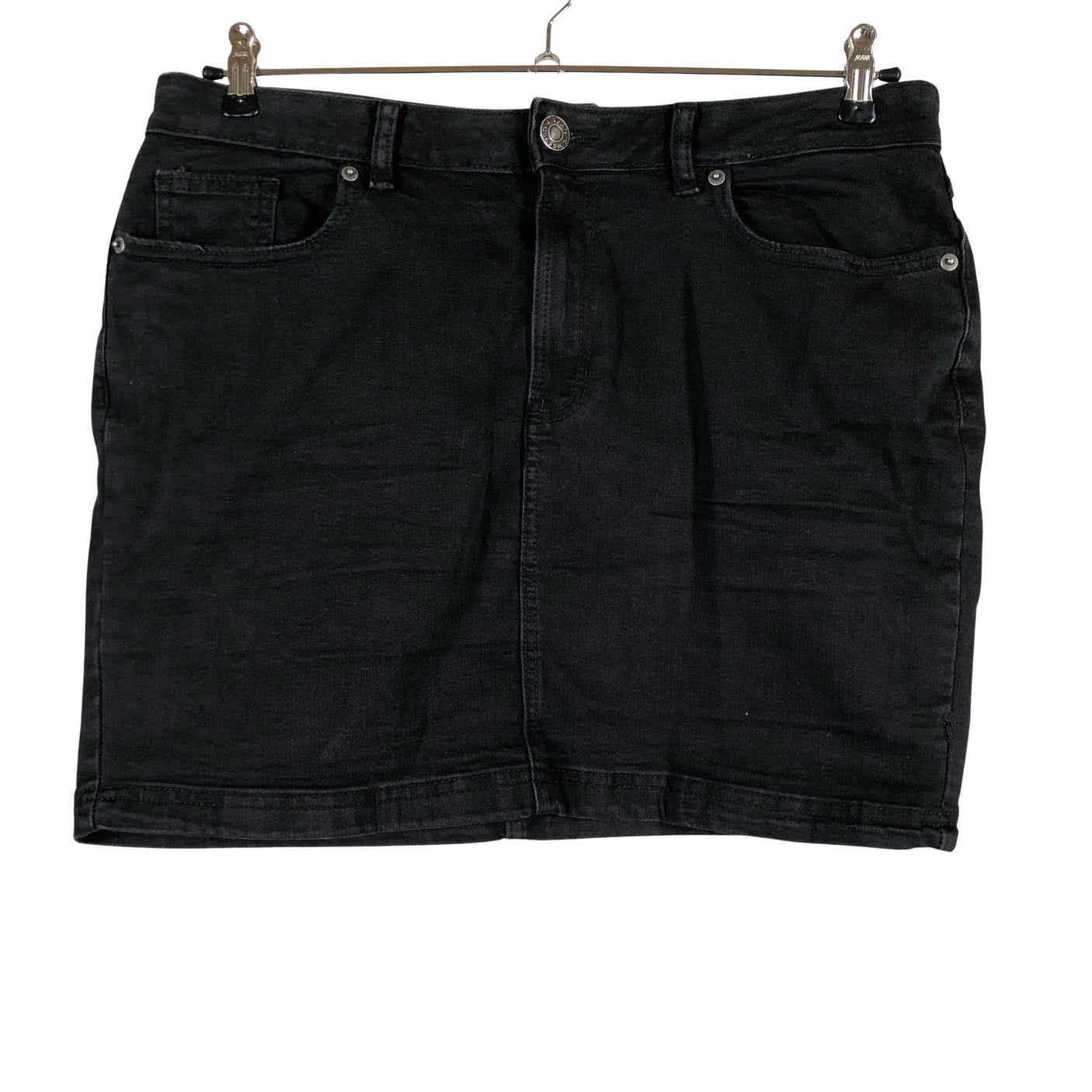 Unisex Urban Classics - Denim skirt, size W31 - Black (1)