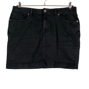 Unisex Urban Classics - Denim skirt, size W31 - Black (1)
