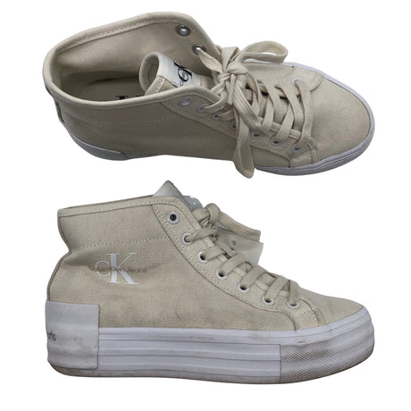 Unisex Calvin Klein Jeans - Casual sneakers, size 38 - Beige ()