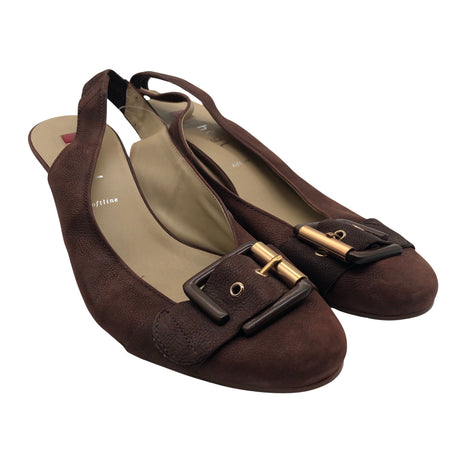 Unisex Högl - High heels, size 41 - Brown (2)