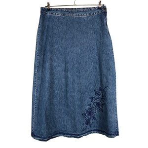Unisex Casual - Denim skirt, size 46 - Blue (1)