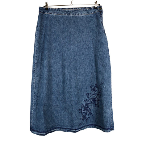 Unisex Casual - Denim skirt, size 46 - Blue ()