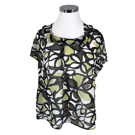 Unisex Marks&Spencer - Short-sleeved blouse, size 44 - Black ()