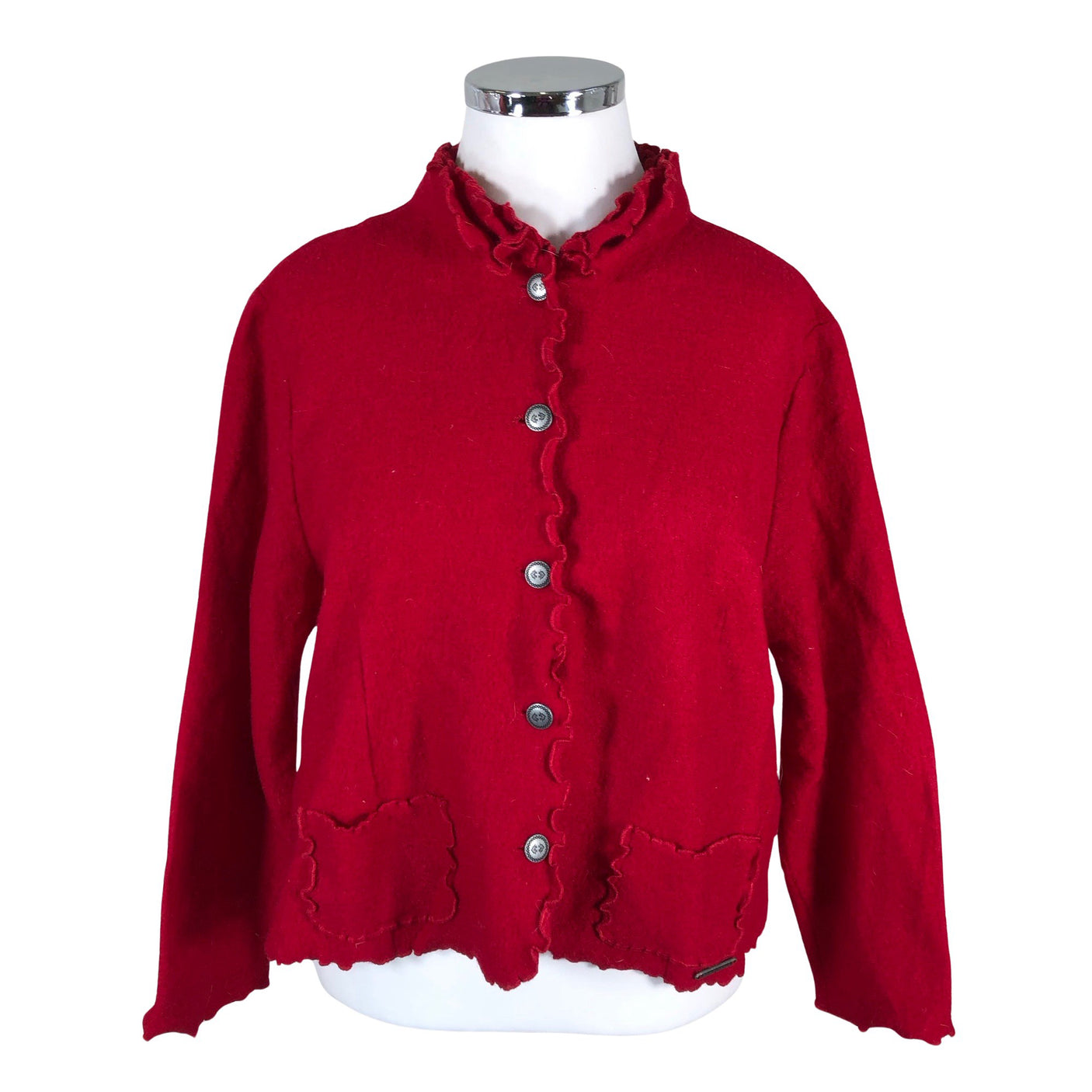 Unisex Hammerschmid - Cardigan, size 48 - Red (1)