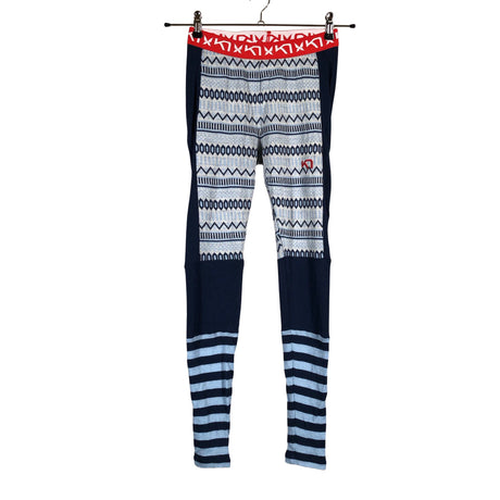 Unisex Kari Traa - Thermal pants, size 36 - Light blue ()