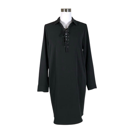 Unisex Pieszak - Schiffon dress, size 38 - Black ()