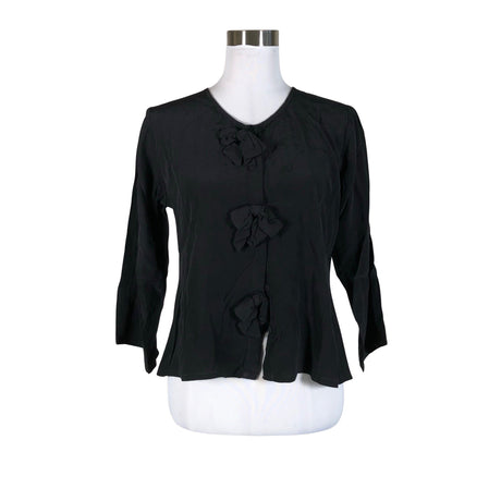 Unisex The Masai - Blouse, size 38 - Black ()