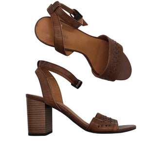 Unisex Vagabond - Heeled sandals, size 37 - Brown (1)
