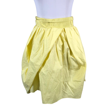Unisex Carven - Fabric skirt, size 36 - Yellow ()