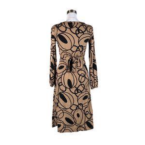 Unisex Claire.dk - Tricot dress, size 36 - Brown (2)