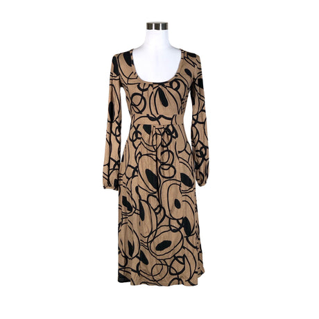 Unisex Claire.dk - Tricot dress, size 36 - Brown ()