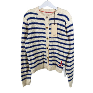 Unisex Scotch&Soda - Cardigan, size 158 - 164 - Natural white (1)