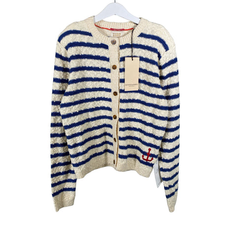 Unisex Scotch&Soda - Cardigan, size 158 - 164 - Natural white ()