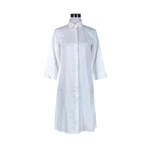 Unisex Printemps - Dress, size 40 - White (1)
