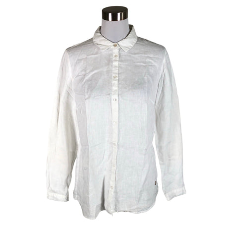 Unisex Global - Collared shirt, size 40 - White ()